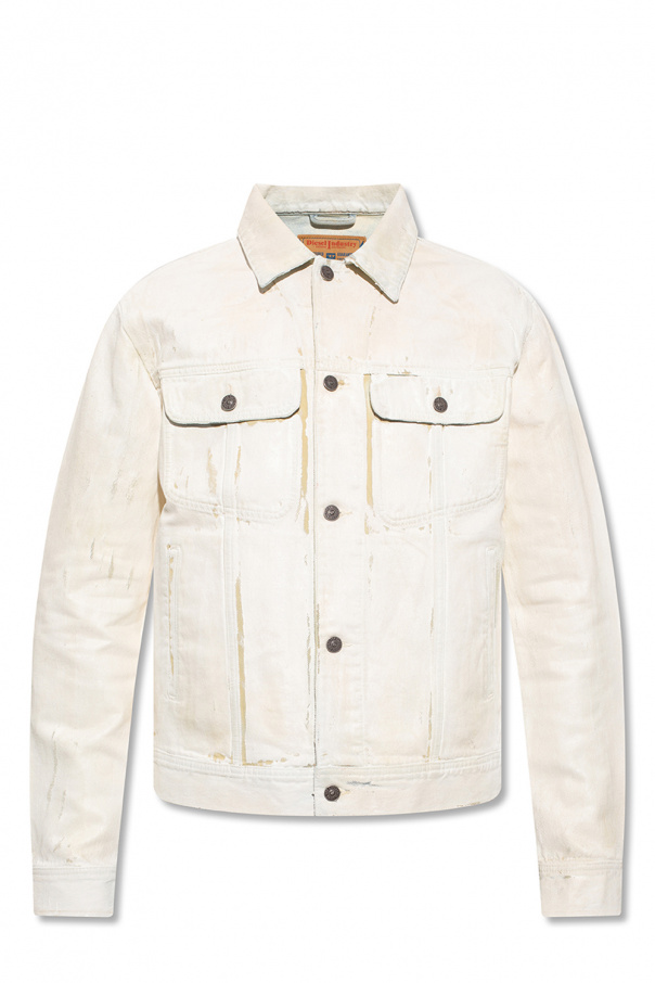 Diesel white 2024 denim jacket